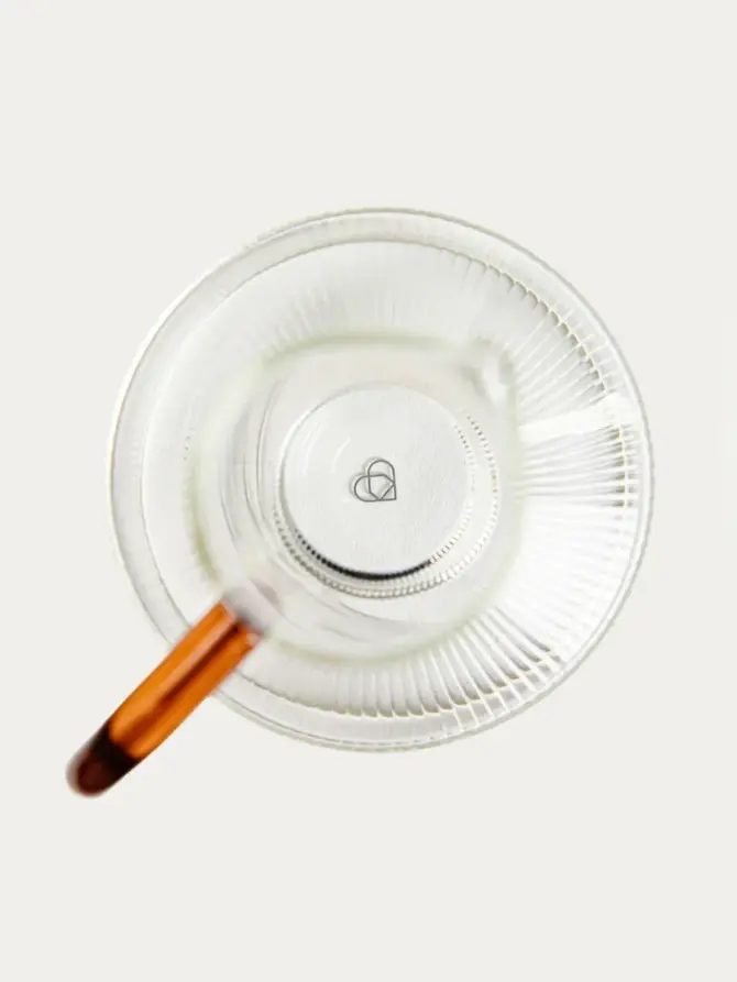 Przyprawnik DROP z bursztynowym uchem 0,45 l