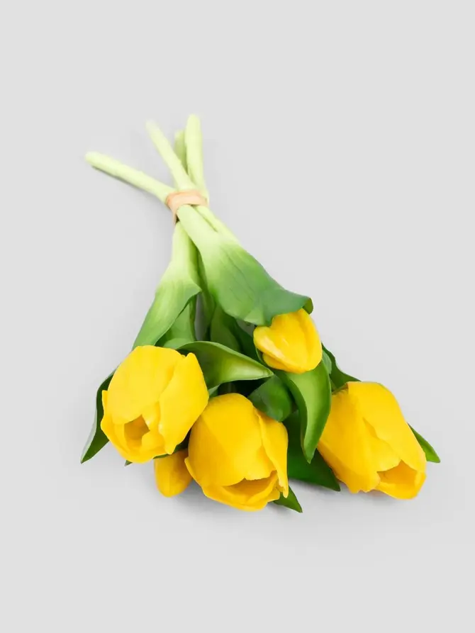 Bukiet kwiatów LITEN tulipany żółte 31 cm