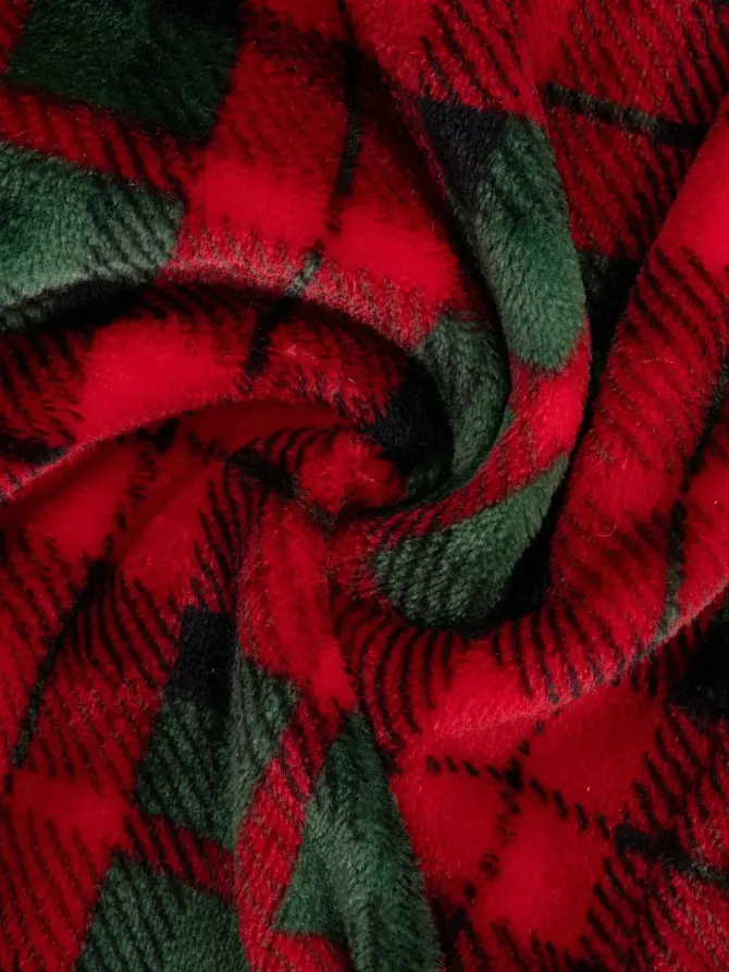 Szlafrok TARTAN w kratę S/M