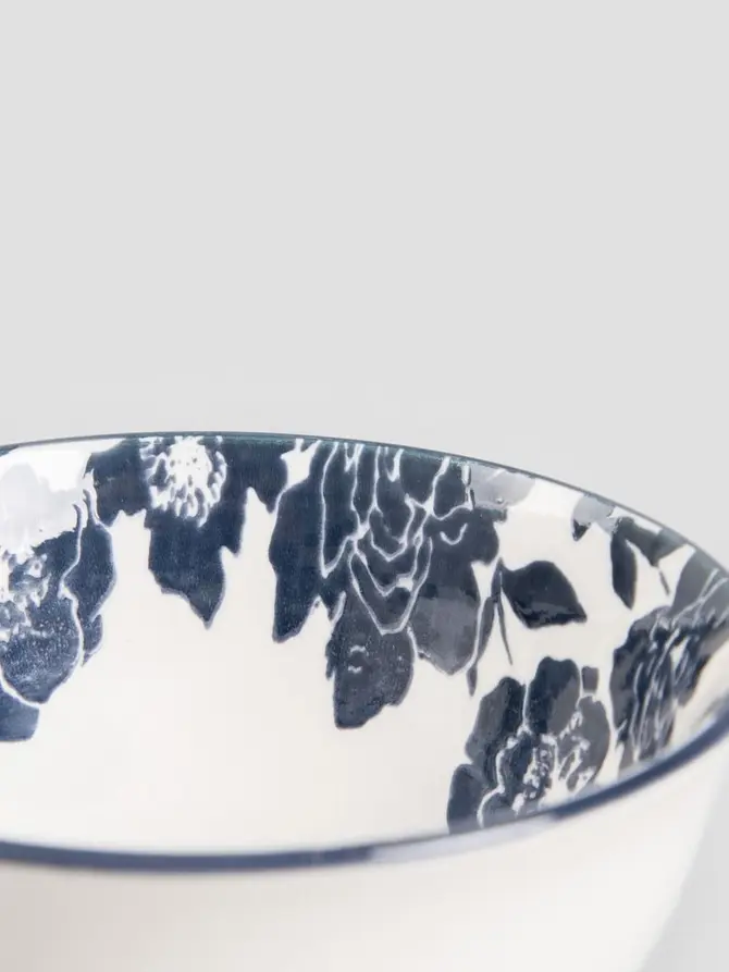 Miska NAVIA w duże kwiaty 12 cm