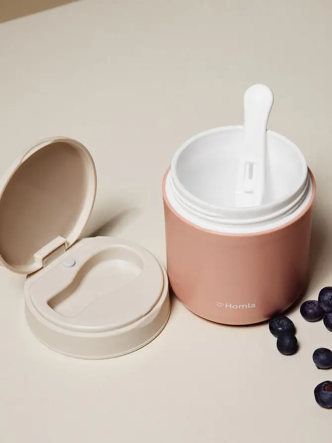 Pojemnik POPPIE na jogurt różowy 0,38 l