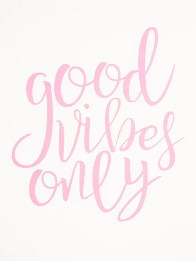 Talerz SERRA do pizzy "good vibes only" 32 cm