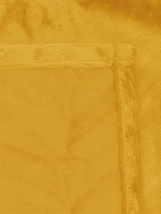 Zasłona PATTY welwetowa musztardowa 140x250 cm