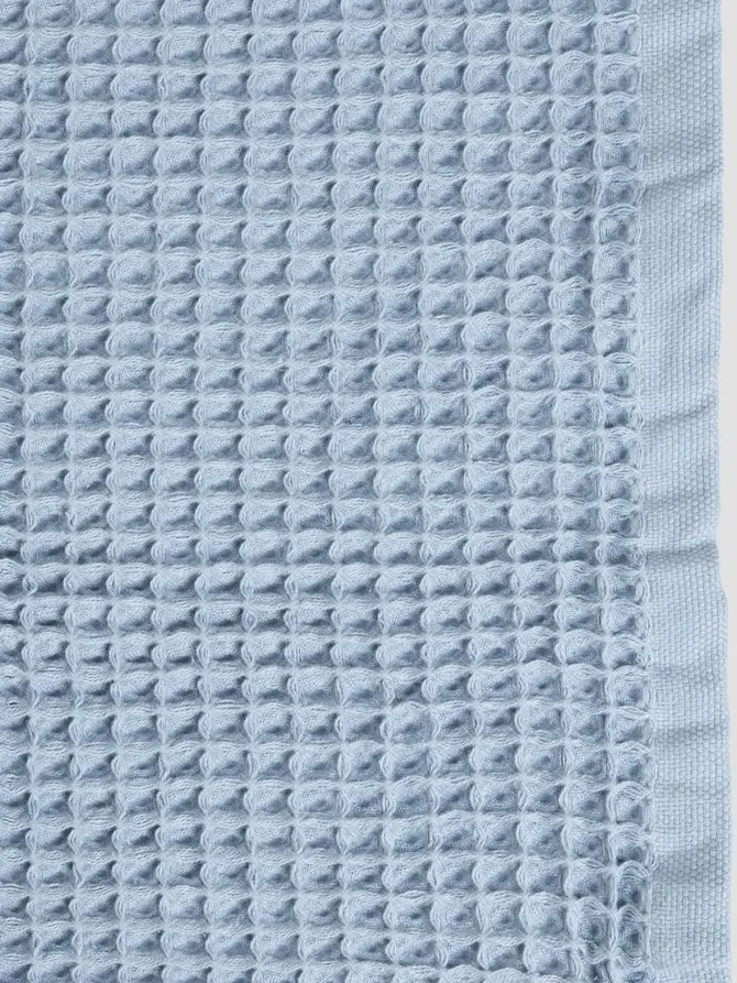 Ręcznik VAFFEL niebieski 50x90 cm
