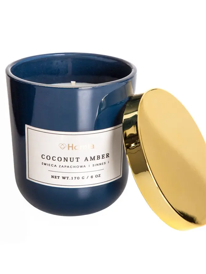 Świeca zapachowa SINNES Coconut & Amber 170G