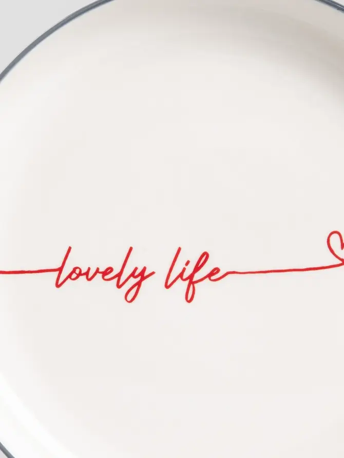 Talerz LOVELY LIFE lovely life 19 cm
