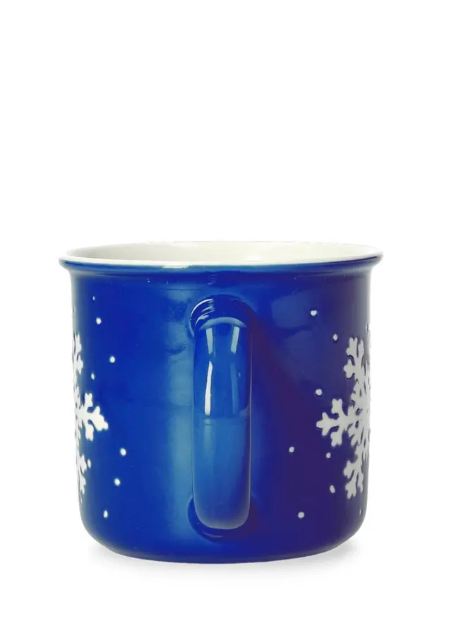 Kubek granatowy ze śnieżynką TRINKIE 0,36 l XM20 945834
