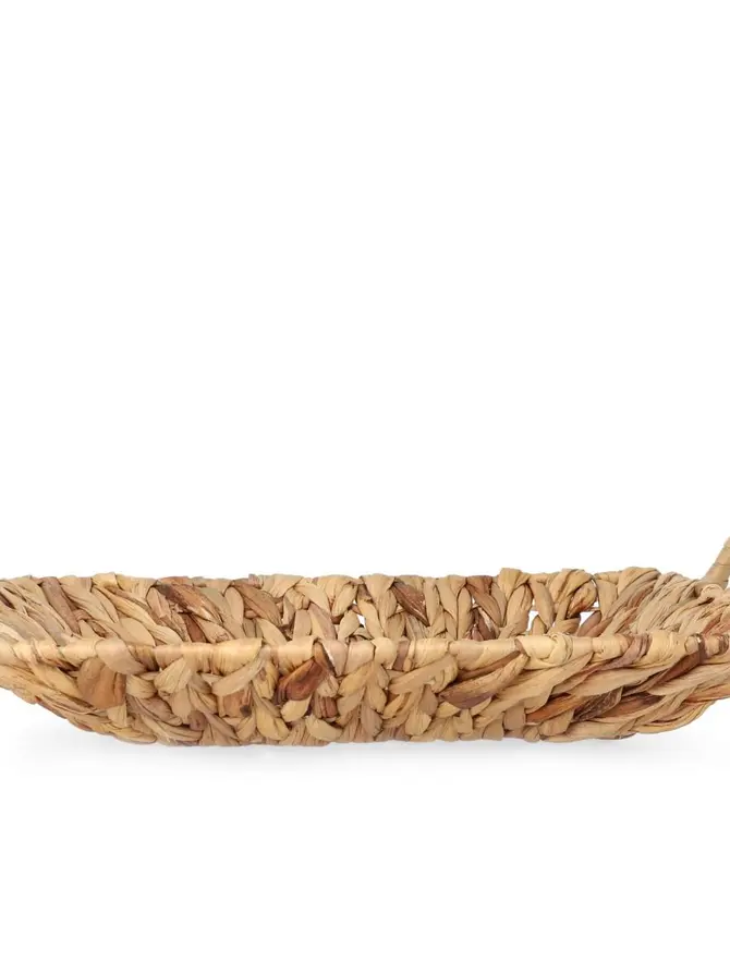 Taca HYACINTH z hiacyntu wodnego prostokątna 38x29x4 cm