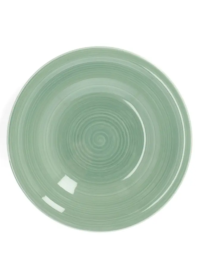 Talerz OBLAN głęboki pistacjowy 21 cm