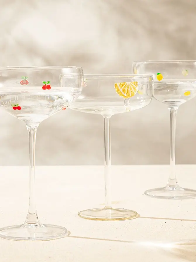 Kieliszek LIMON z cytryną w środku 0,3 l