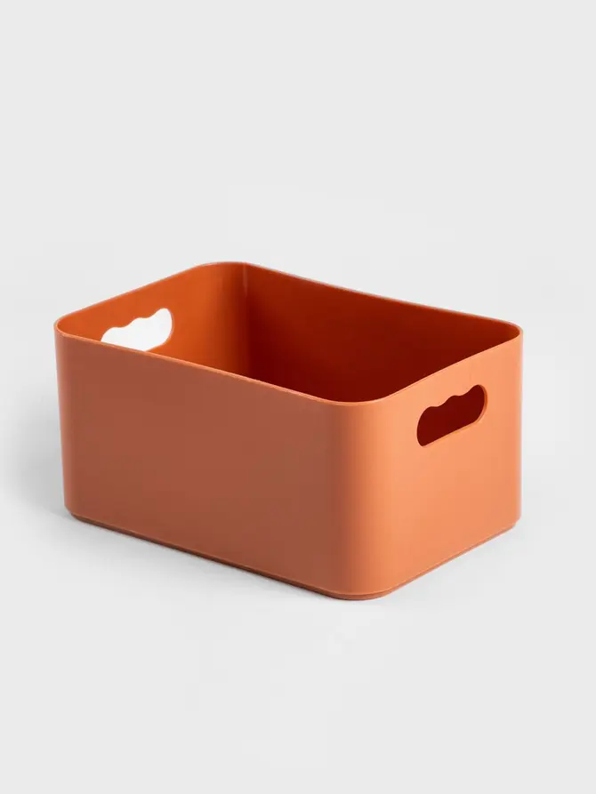 Organizer plastikowy ORDI ceglasty 22,6x15,6x11 cm