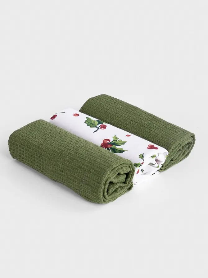 Zestaw ścierek kuchennych HOLLY 3szt. 3*45x65 cm