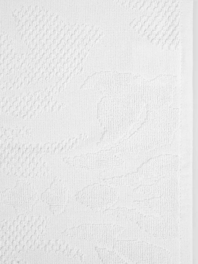Ręcznik SOGU Żakardowy biały 50x90 cm
