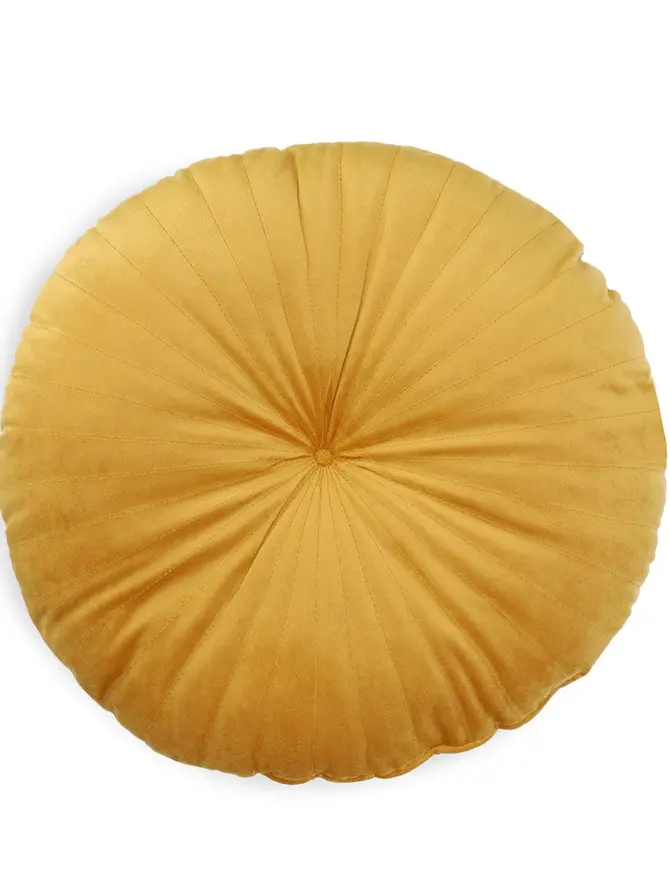 Poduszka OLLIE musztardowa 40 cm