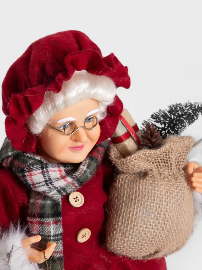 Skrzat CLAUSE Babcia mikołajowa 45 cm