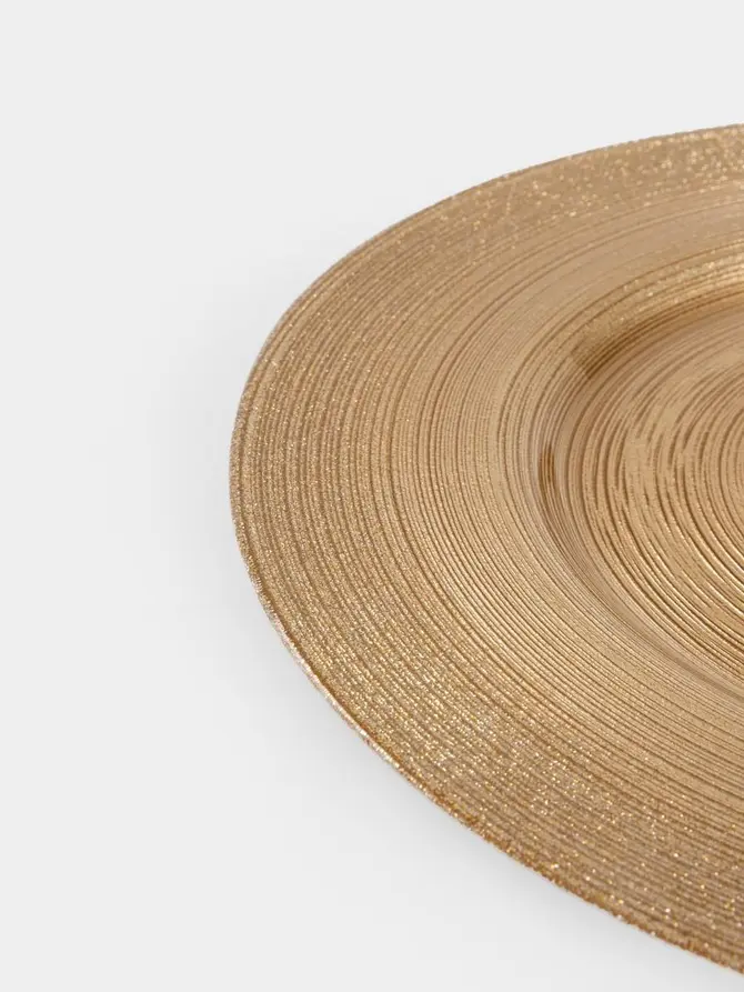 Półmisek BLITS złoty okrągły 32 cm