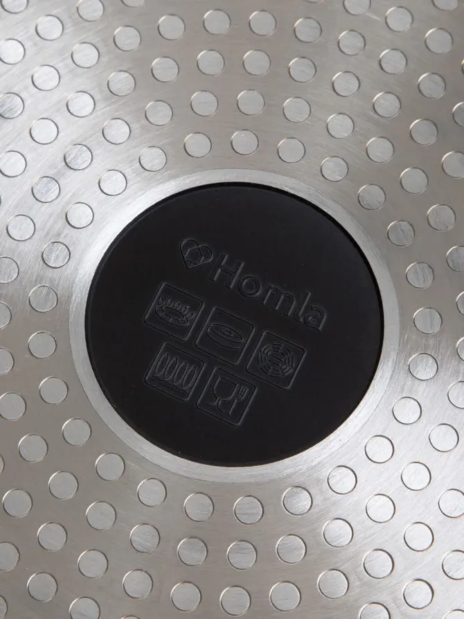 Patelnia TRISTAN z powłoką ceramiczną ILAG czarna 24 cm