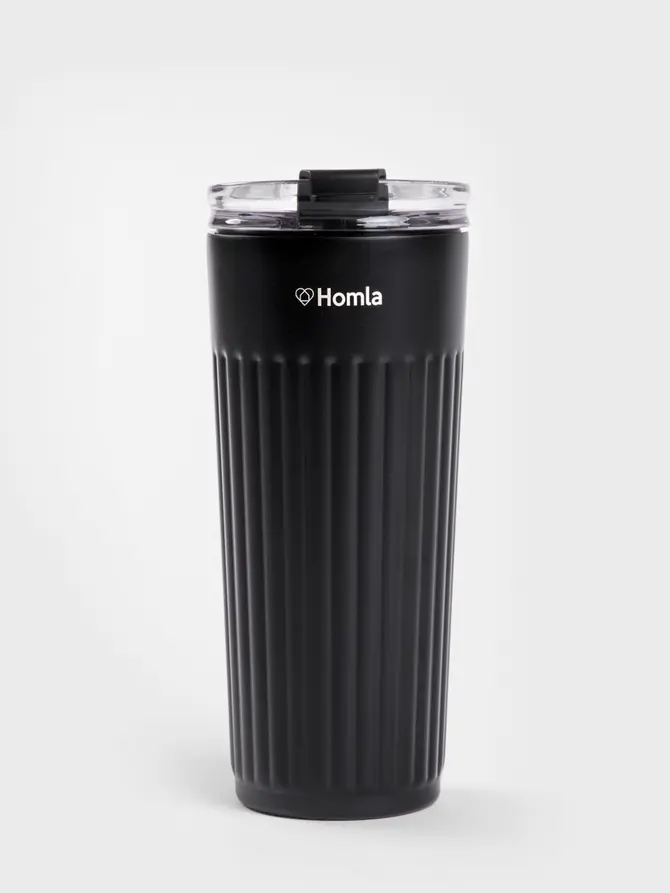 Kubek termiczny TOLEO czarny 0,5 l
