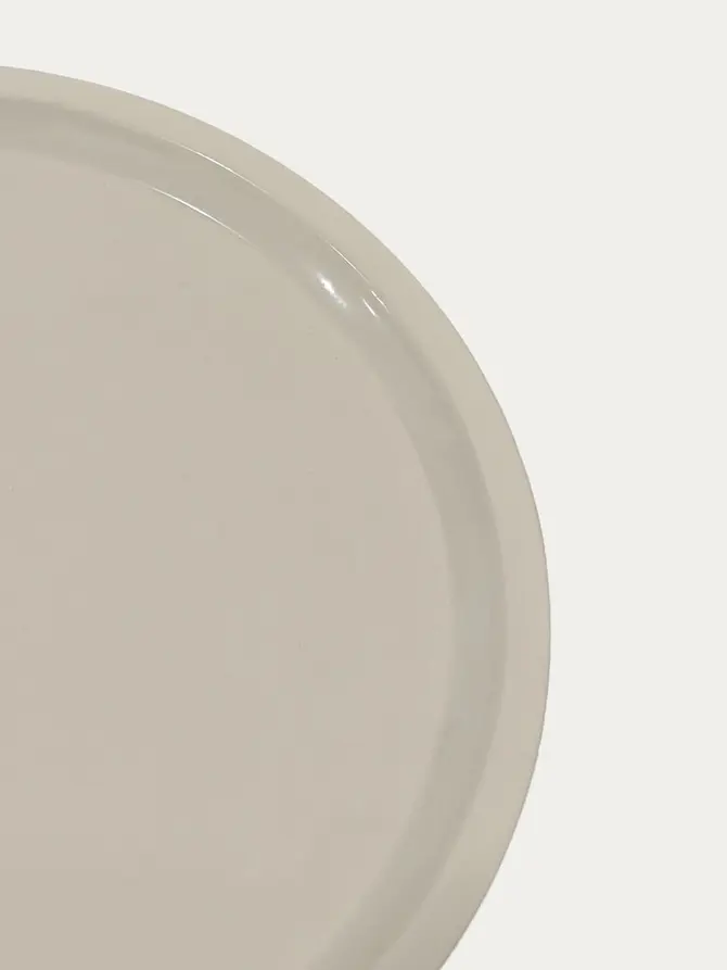 Stolik SCANDI kremowy z kremowym blatem 41x41 cm