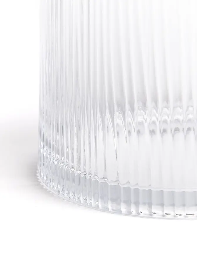 Wazon ARDEL transparentny 22x13,5x14,5 cm