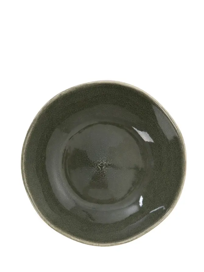 Talerz MYSTIC głęboki zielony 19 cm