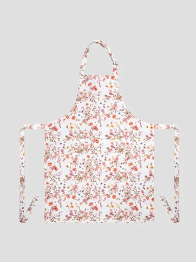 Fartuch kuchenny MEADOW FLOWERS w kwiatki 60x80 cm