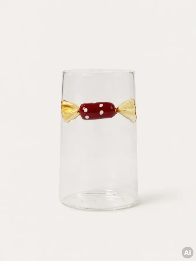 Zestaw szklanek FESTIVE z cukierkami 4 szt. 460 ml