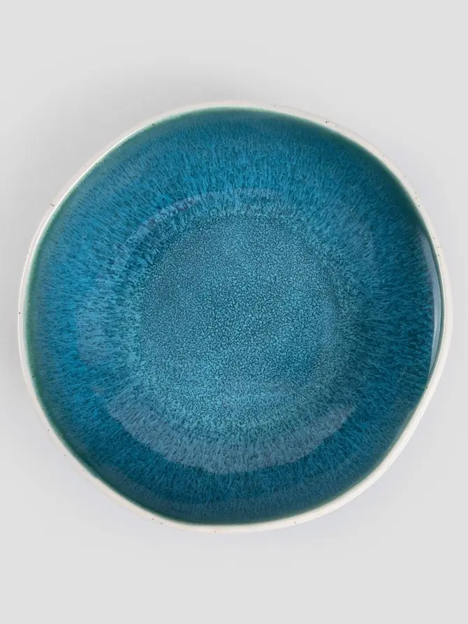 Talerz SEDANO głęboki turkusowy 18 cm