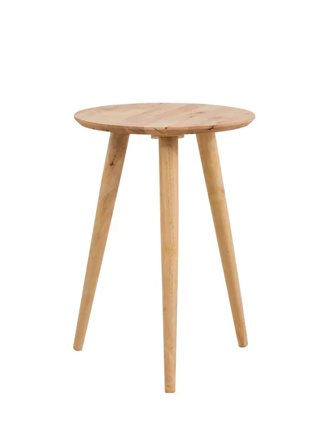 Stolik kawowy TIOMA naturalny 40x40x56,5 cm