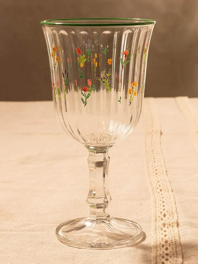 Kieliszek GARDINO w kwiaty 0,18 l