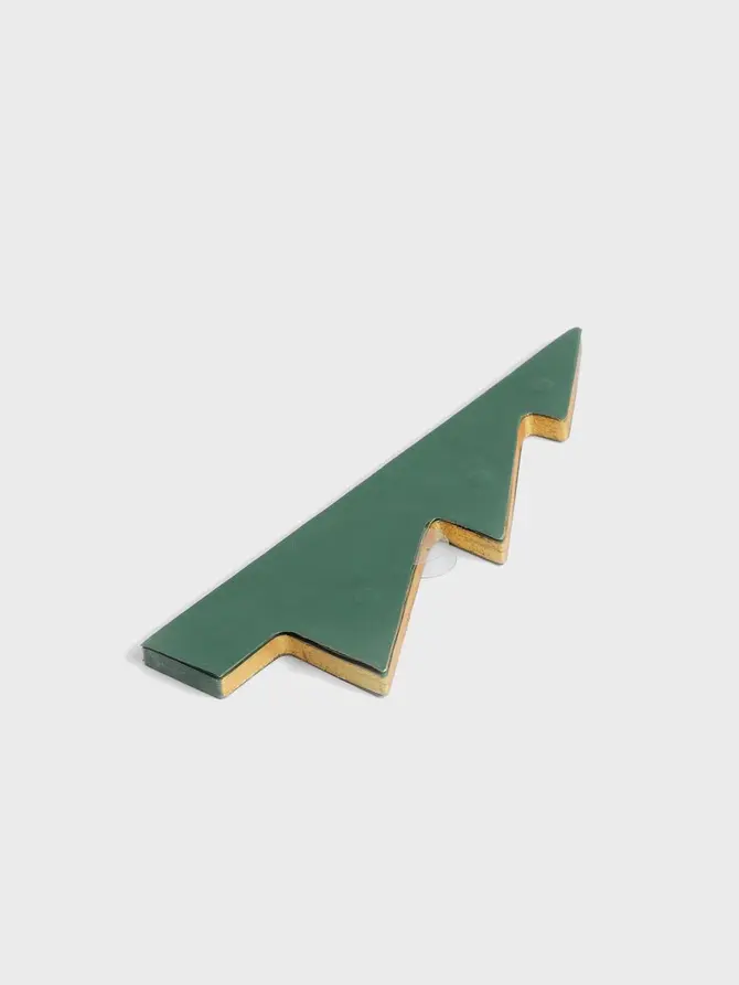 Choinka GALLA papierowa zielona 30 cm