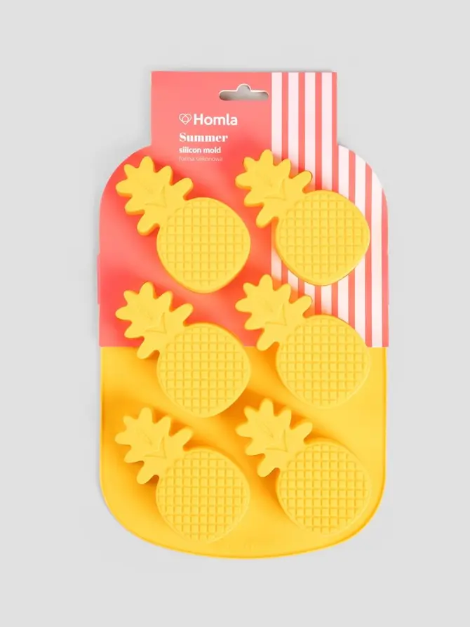 Forma SUMMER do pieczenia ananas żółta 26x18cm