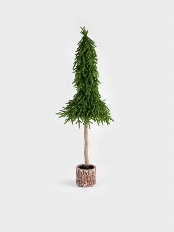 Choinka HECTOR zielona na pieńku 80 cm
