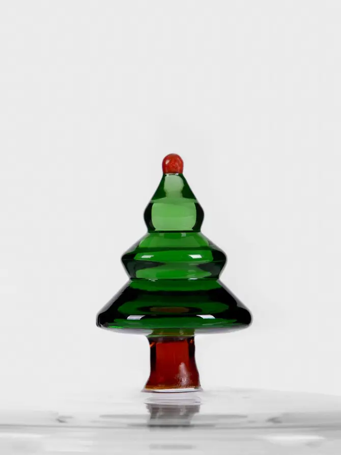 Pojemnik TRESS z wieczkiem z choinką 13,5 x 11,5 cm