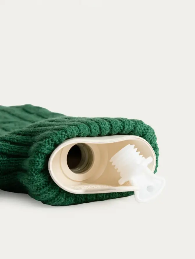 Termofor BLISS sweterkowy zielony 2 l