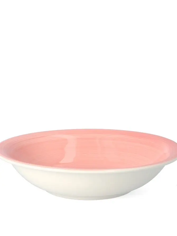 Talerz OBLAN głęboki różowy 21cm