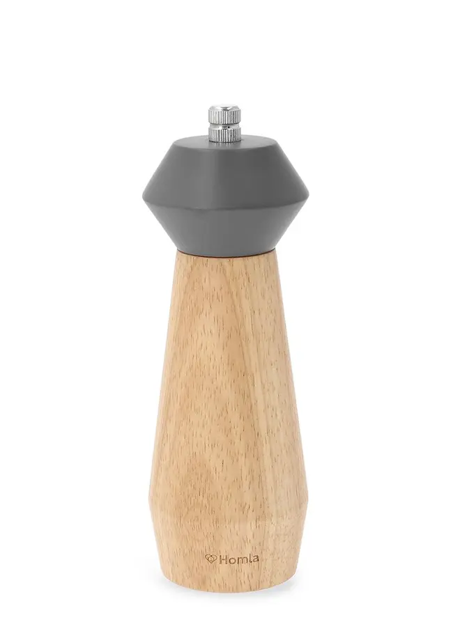 Młynek RUBBY szary 17 cm