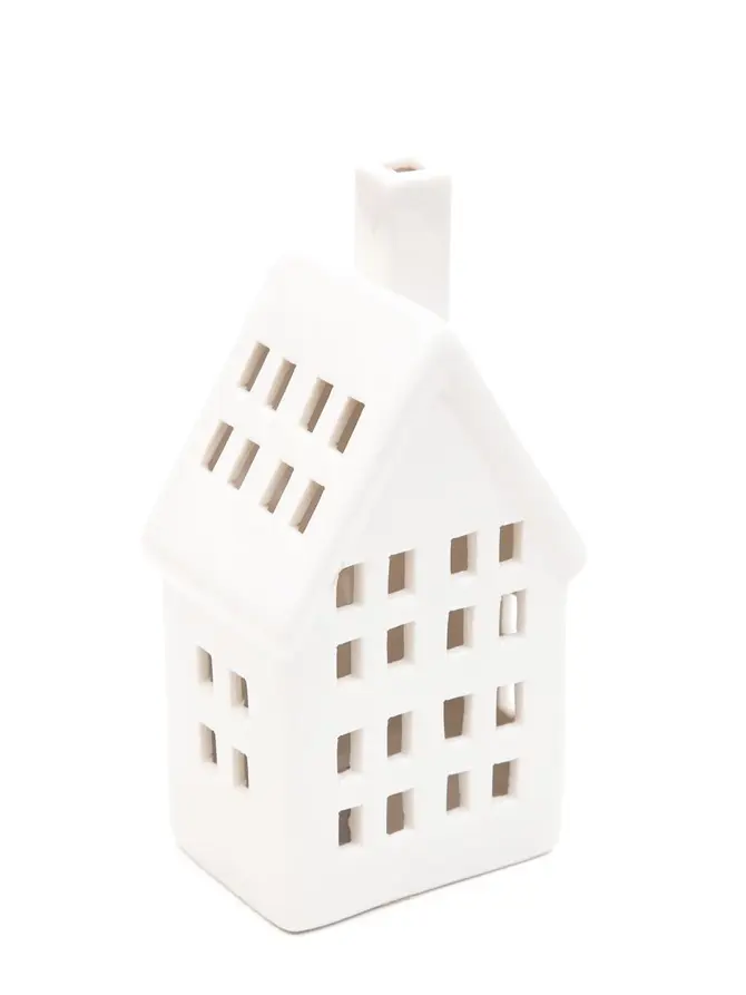 Domek LED COZY HOME ceramiczny 8x5,8x15 cm
