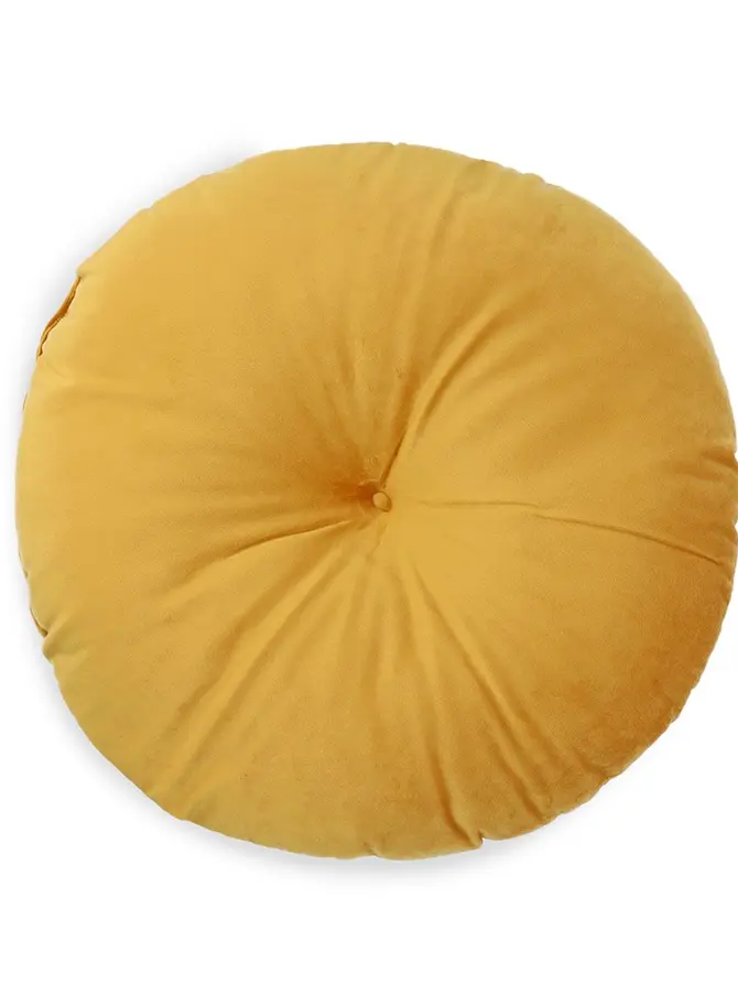 Poduszka OLLIE musztardowa 40 cm
