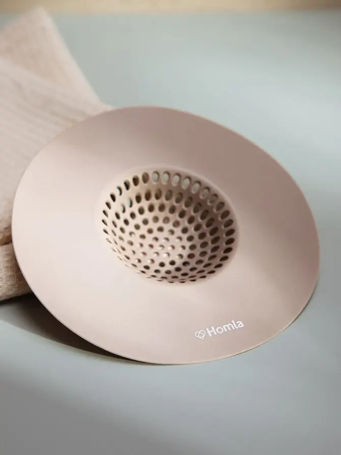 Sitko EASY CLEAN silikonowe do zlewu taupe 13 cm