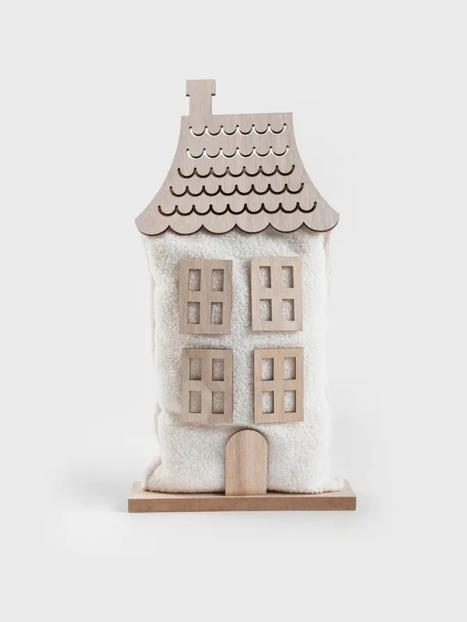Domek HOMIS bukla biały 52 cm