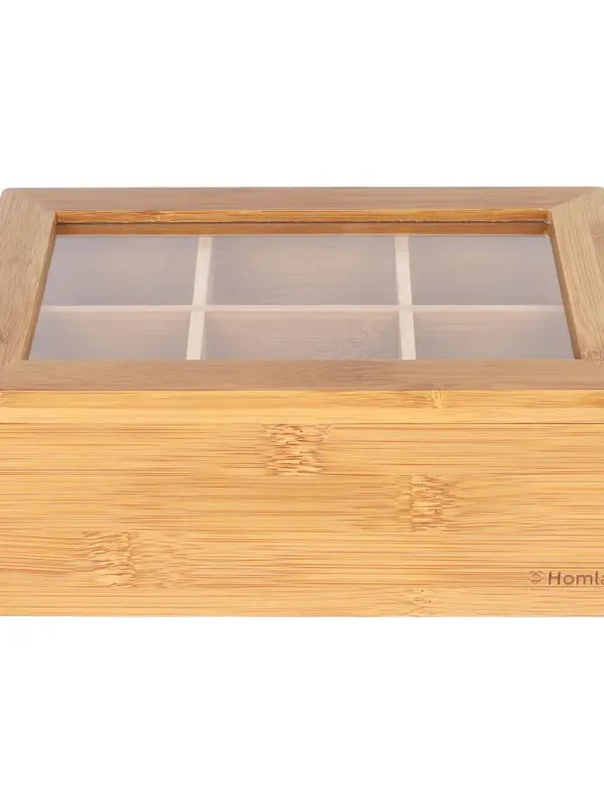 Organizer BAMBOU zamykany bambusowy 21x16 cm