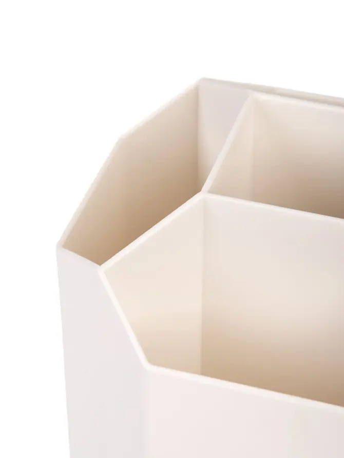 Organizer ROLLY na biurko biały 13x13cm
