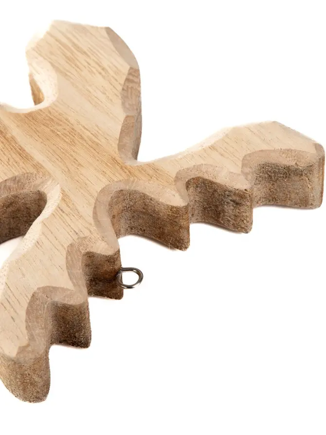 Zawieszka TIRO drewniana renifer duży 16 cm