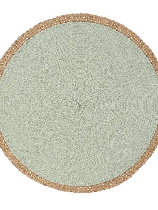 Podkładka do jadalni PLAR okrągła pistacjowa 38 cm