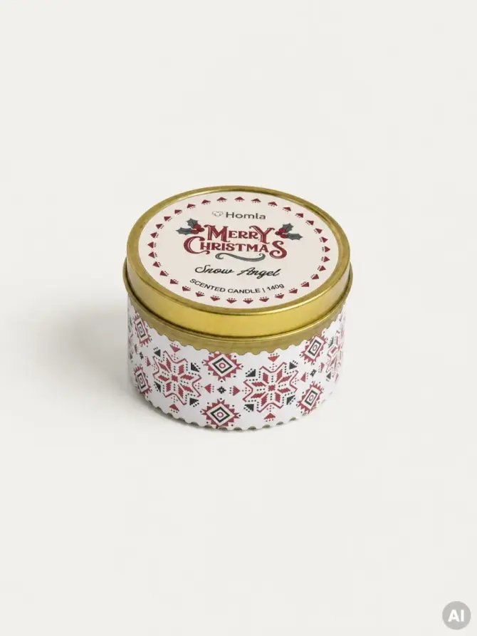 Świeca zapachowa HOLIDAY STAMP Snow Angel 140 g