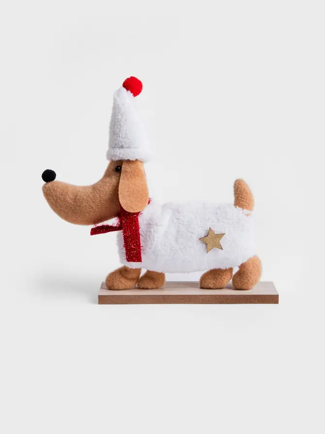 Figurka HOMIS jamnik 29x6x28 cm