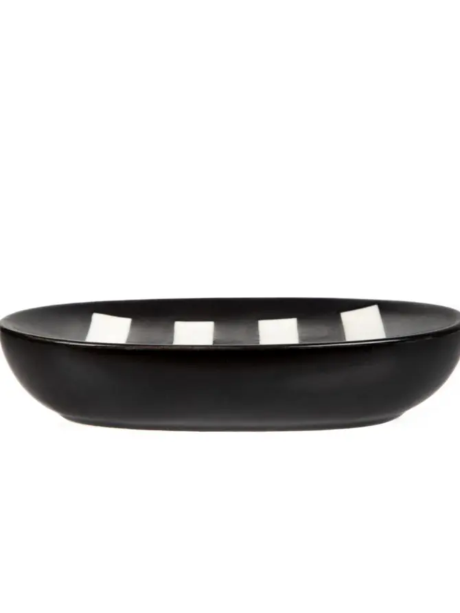 Mydelniczka ZENA w paski 13x8,8x3 cm