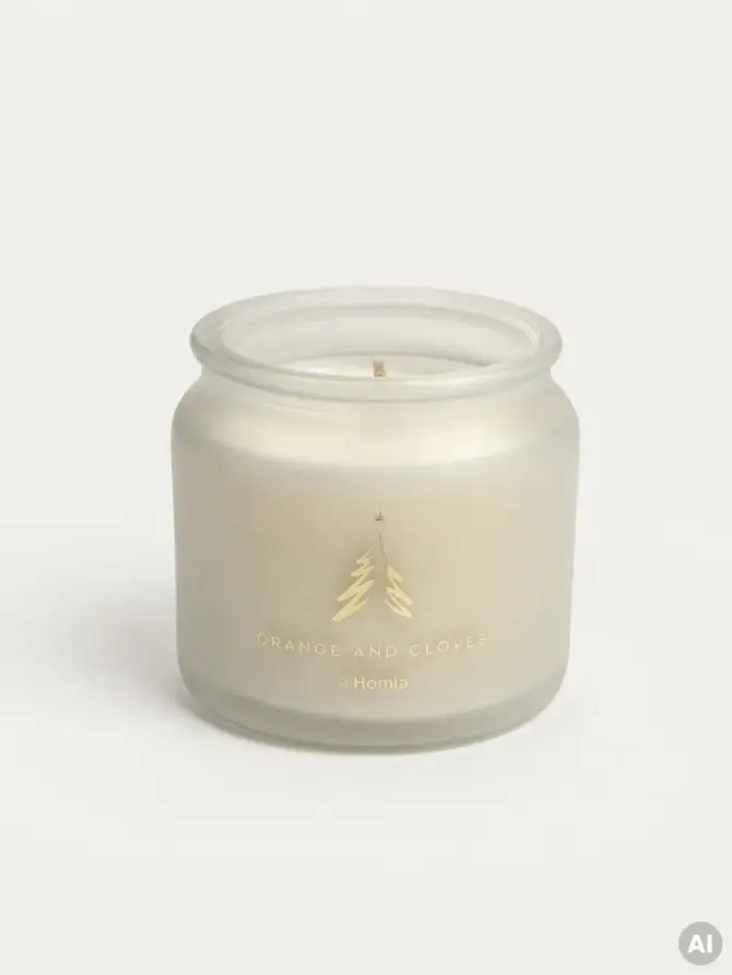 Świeca zapachowa SNOWFALL Orange and Cloves 160 g