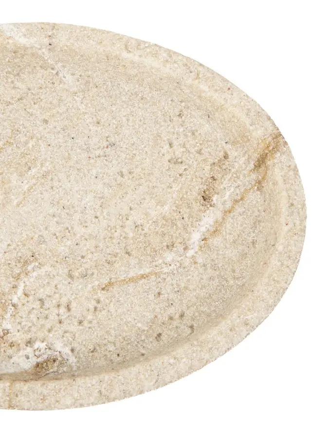 Mydelniczka SALLI z drewnianym elementem 13,4x9,8x3 cm